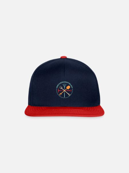 Gartenarbeit Rechenzentrum Gärtner - Snapback Cap - Navy/Rot