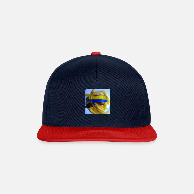 work spread ukraine - Casquette snapback - bleu marine/rouge
