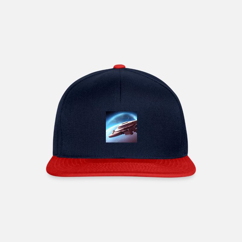 Cosmic Creativity 5 - Snapback Cap - Navy/Rot
