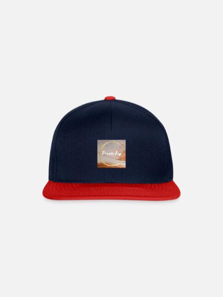 Free Like The Wind - Snapback Cap - Navy/Rot
