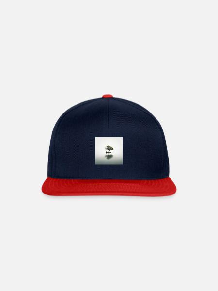 Insel - Snapback Cap - Navy/Rot