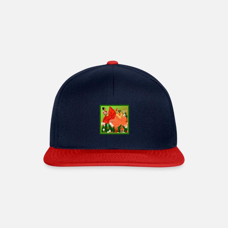 Mexico - Snapback Cap - Navy/Rot
