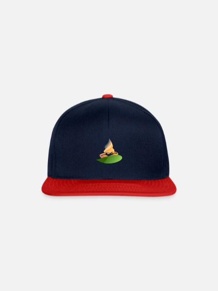 Schwimmer Brustschwimmen Schwimmen - Snapback Cap - Navy/Rot