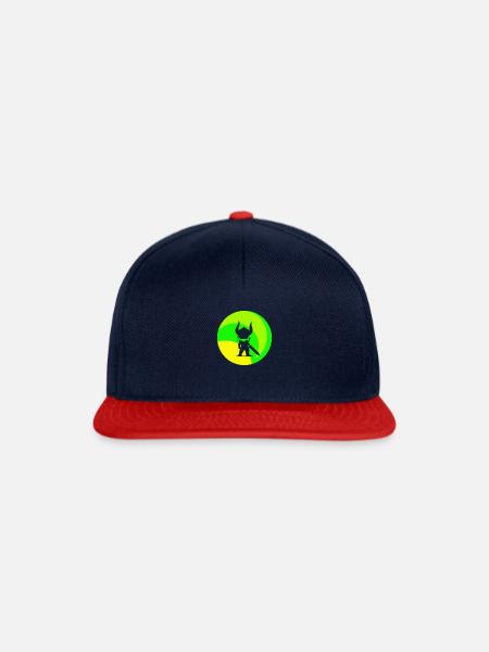 Wikinger Seefahrer Hammer - Snapback Cap - Navy/Rot