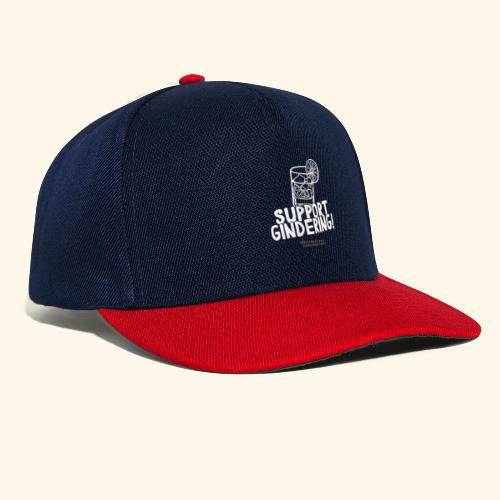 Gin Spruch Support Gindering - Snapback Cap