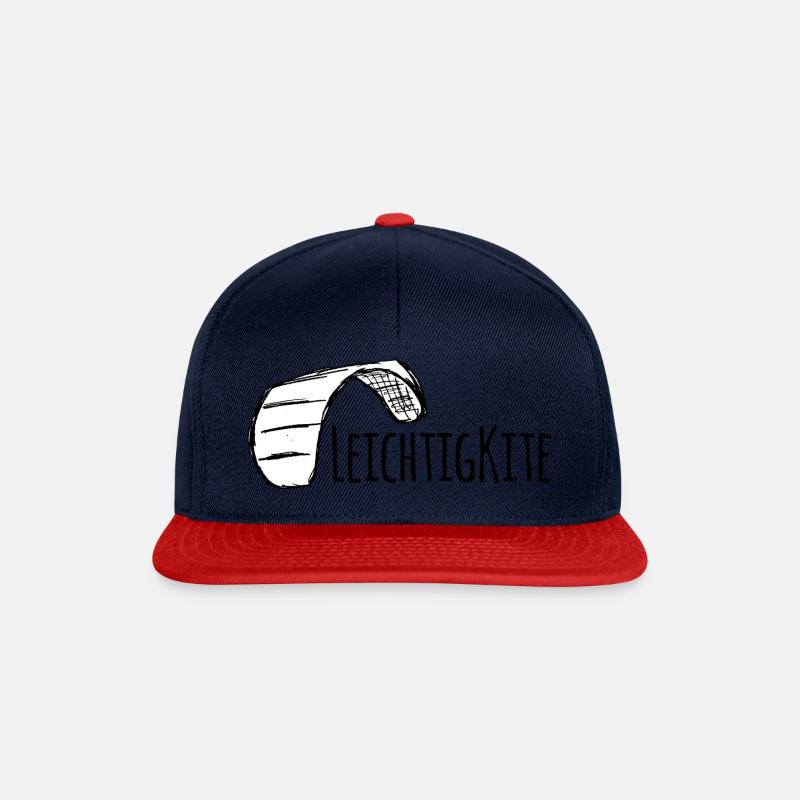 Kite kite "light kite" - Snapback Cap - navy/red