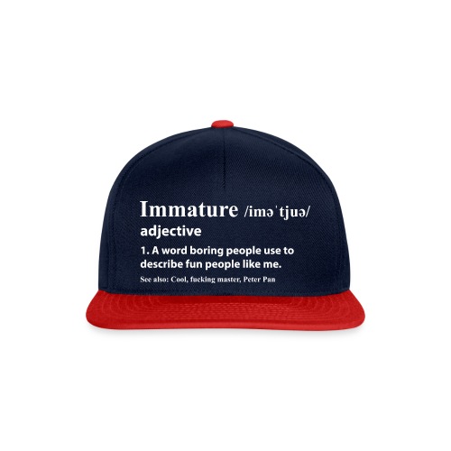 Immature - Snapback Cap