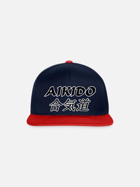 Aikido - Snapback Cap - Navy/Rot