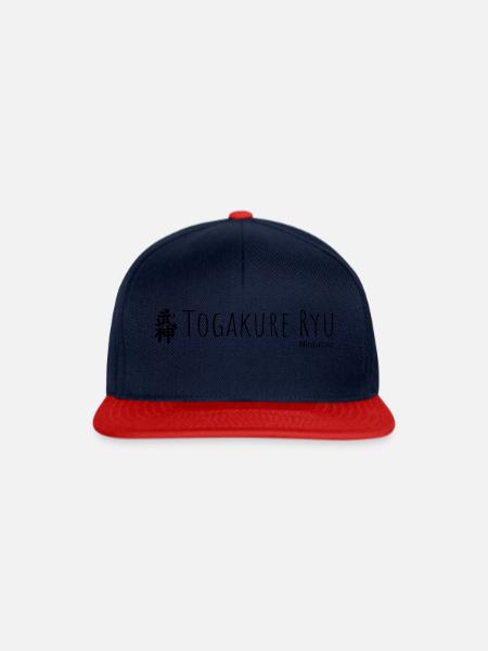 Ryu togakure - Snapback Cap - Navy/Rot