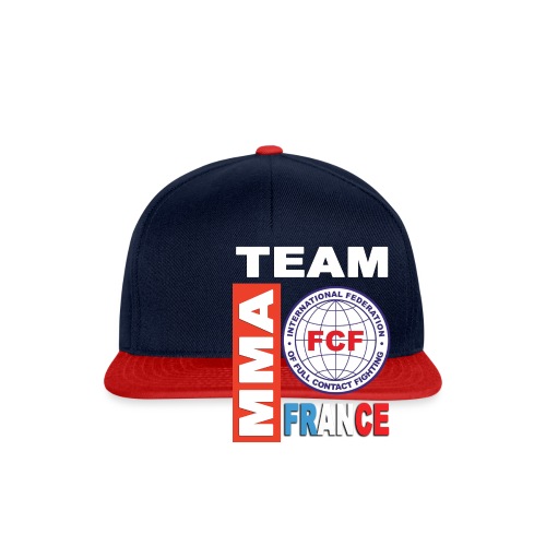 FCF MMA France team - Casquette snapback
