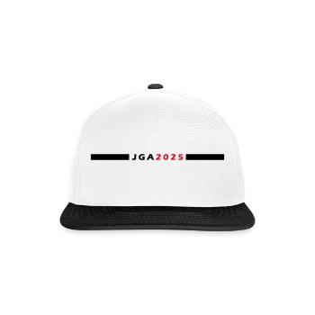 JGA 2025 - Snapback Cap - Weiß/Schwarz - Vorne