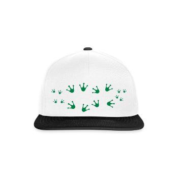 Frog Family - Casquette snapback - blanc/noir - Devant