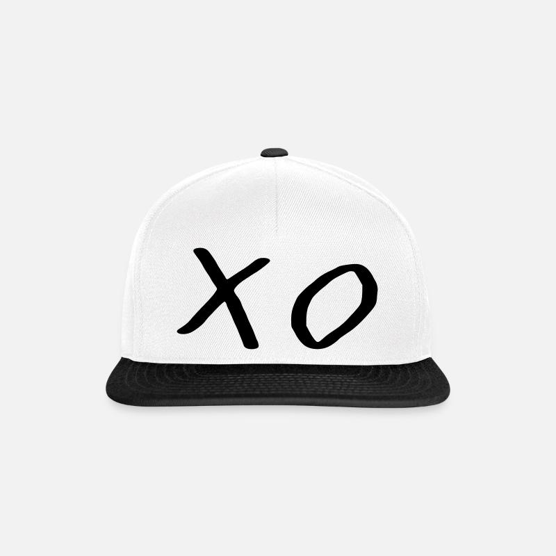 XO Das Wochenende - Snapback Cap - Weiß/Schwarz