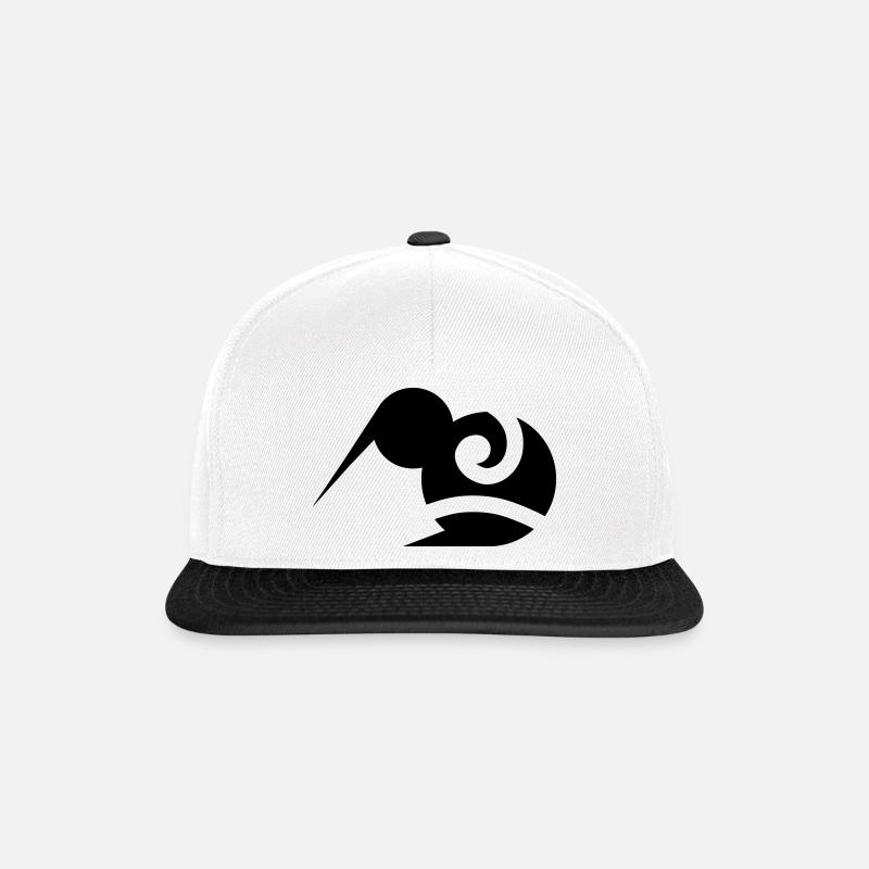 Kiwi in miniatura - Snapback Cap - bianco/nero