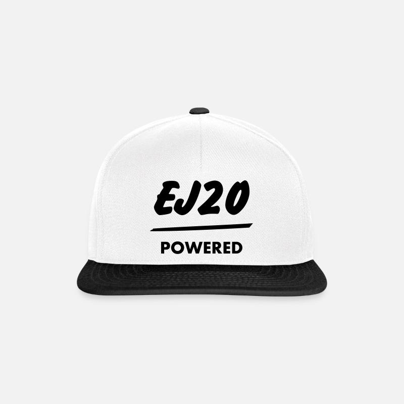 JDM Engine powered EJ20 | T-shirts JDM - Snapback Cap - white/black