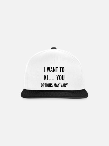 Funny - Snapback Cap - Weiß/Schwarz