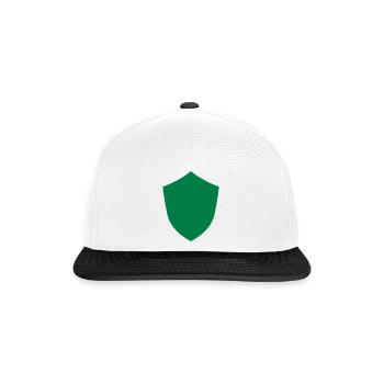 SHIELD - Snapback Cap - white/black - Front