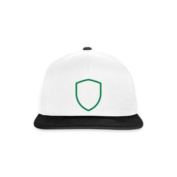 SHIELD - Snapback Cap - white/black - Front