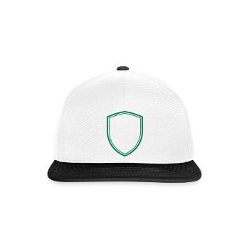 SHIELD - Snapback Cap - white/black - Front