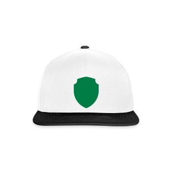 SHIELD - Snapback Cap - white/black - Front