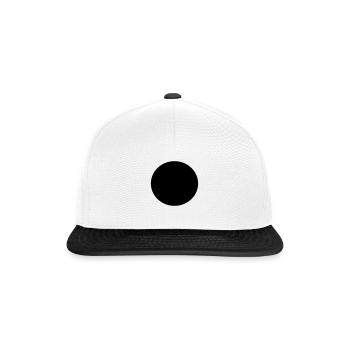 Circle, Ball (cheap!) - Casquette snapback - blanc/noir - Devant
