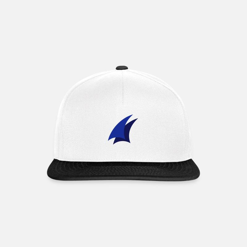 unter vollen Segeln - Snapback Cap - Weiß/Schwarz