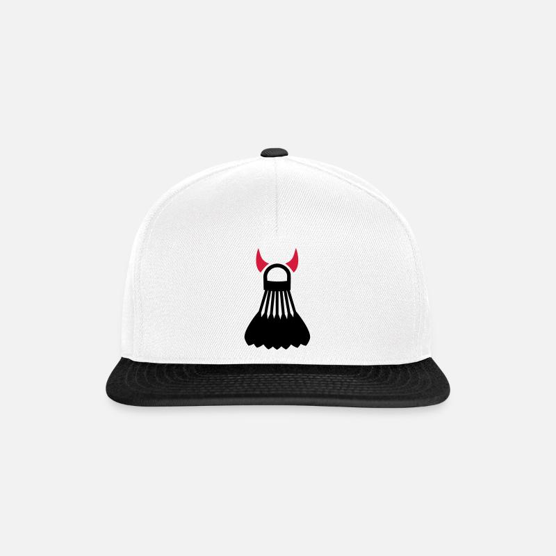 Badminton - Snapback Cap - white/black