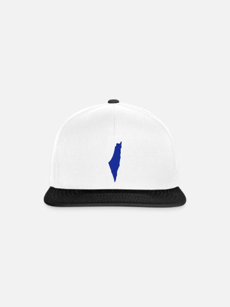 Israel - Snapback Cap - Weiß/Schwarz