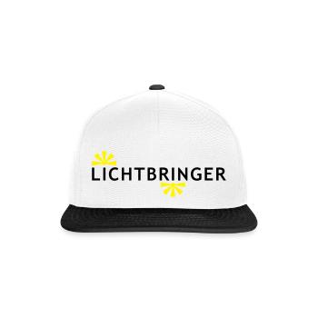 CHARMES LUMIÈRE - Casquette snapback - blanc/noir - Devant