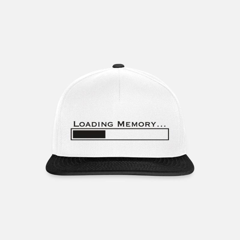 Memory - Snapback Cap - white/black
