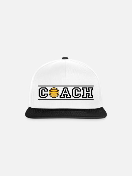 Coach - Casquette snapback - blanc/noir