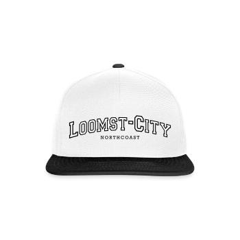 Loomst City - Snapback Cap - Weiß/Schwarz - Vorne