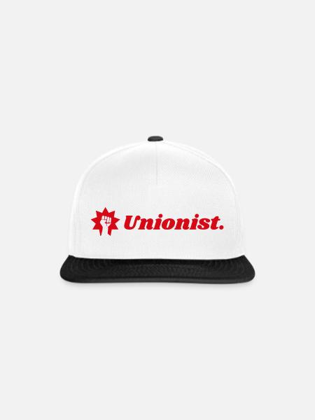 Unionist. - Snapback Cap - Weiß/Schwarz