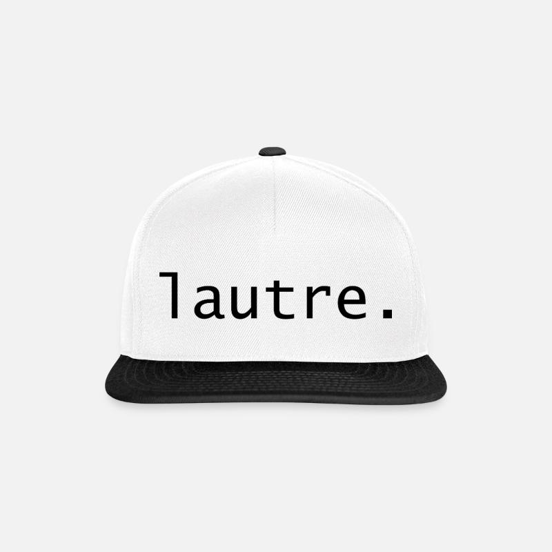 Lautre - Snapback Cap - Weiß/Schwarz