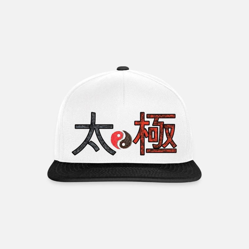 Tai-chi - Snapback Cap - Weiß/Schwarz