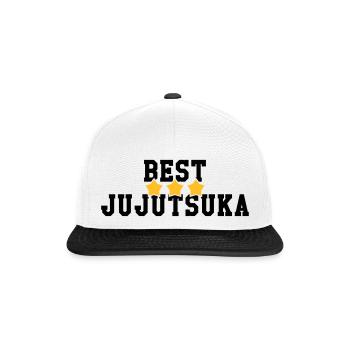 Jujutsu Jiu Jitsu Jiujitsu Ju-jitsu Jiu-jitsu - Snapback Cap - white/black - Front