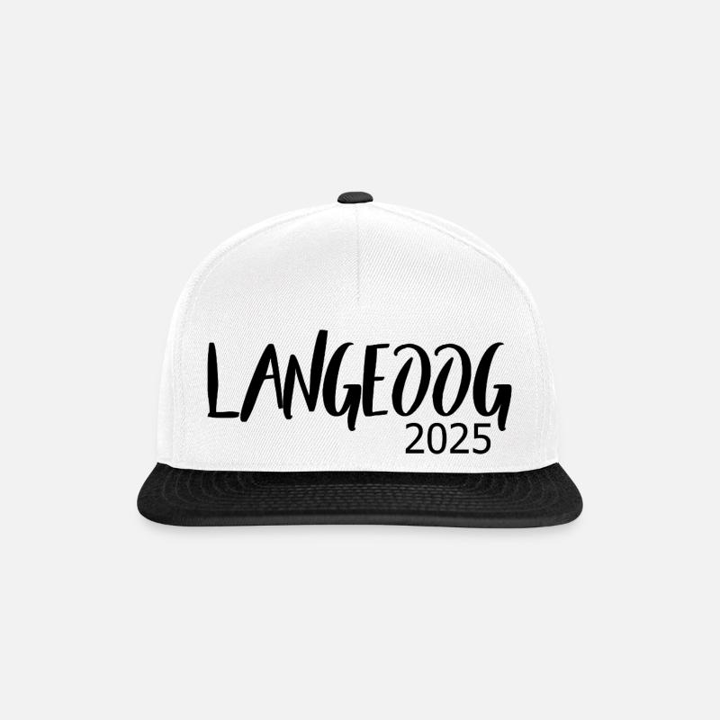 Lanbgeoog 2025 - Snapback Cap - white/black