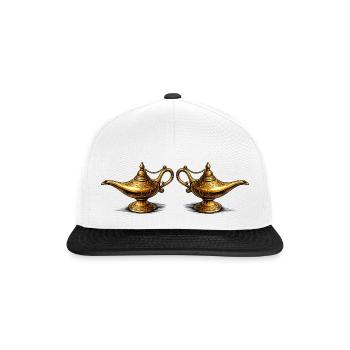 Golden Oil Lamps - Snapback Cap - white/black - Front