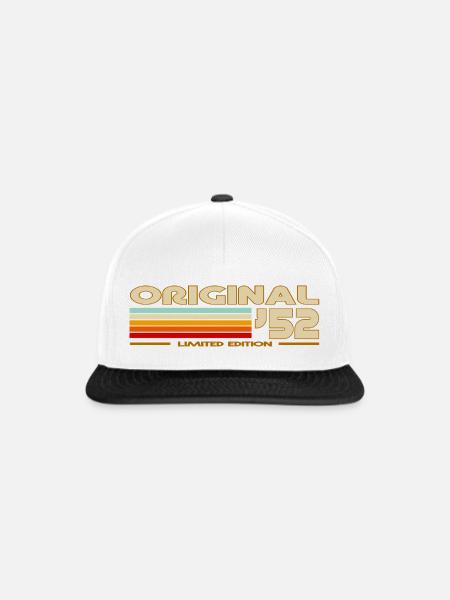 1952 - Snapback Cap - Weiß/Schwarz