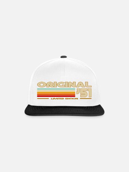 1951 - Snapback Cap - Weiß/Schwarz
