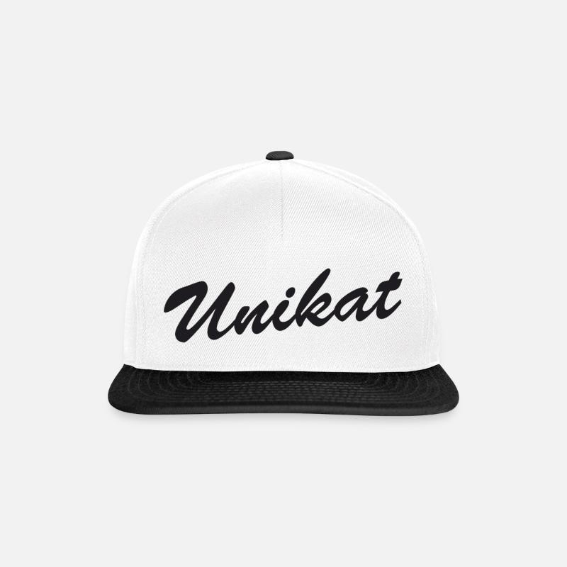 One of a kind - Snapback Cap - white/black