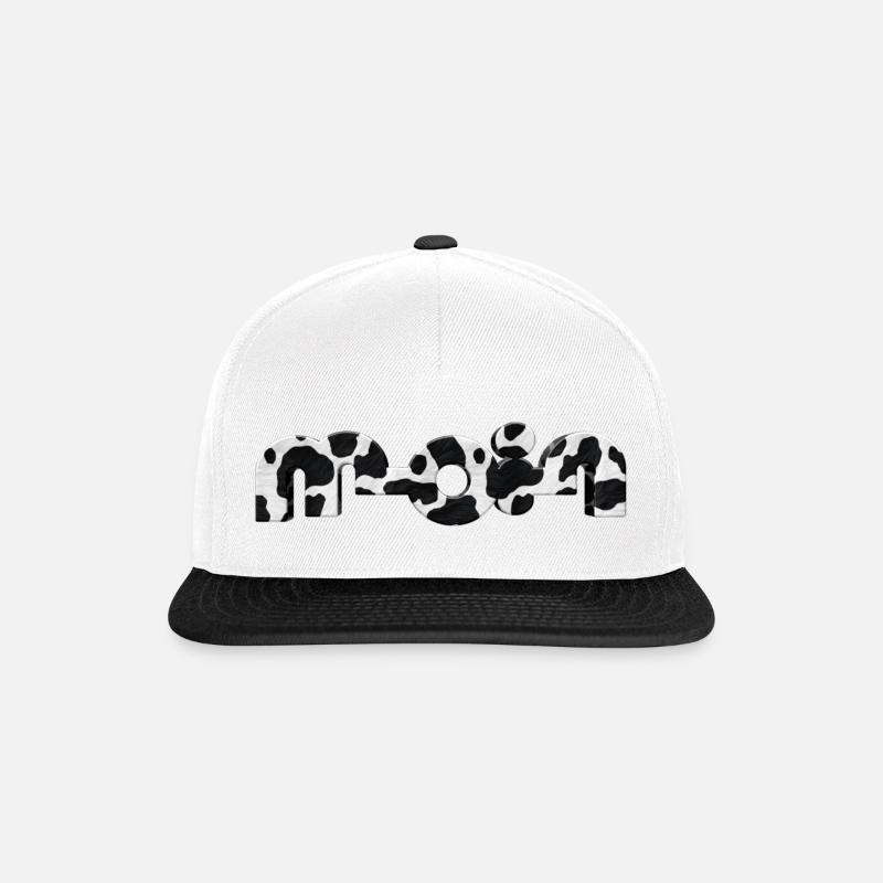 Moin - Snapback Cap - Weiß/Schwarz