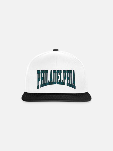 Philadelphia - Snapback Cap - Weiß/Schwarz