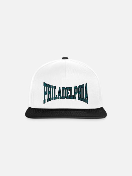 Philadelphia - Snapback Cap - Weiß/Schwarz