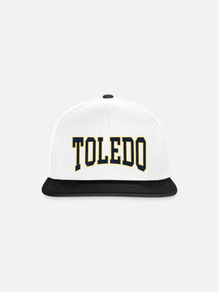 Toledo - Snapback Cap - Weiß/Schwarz