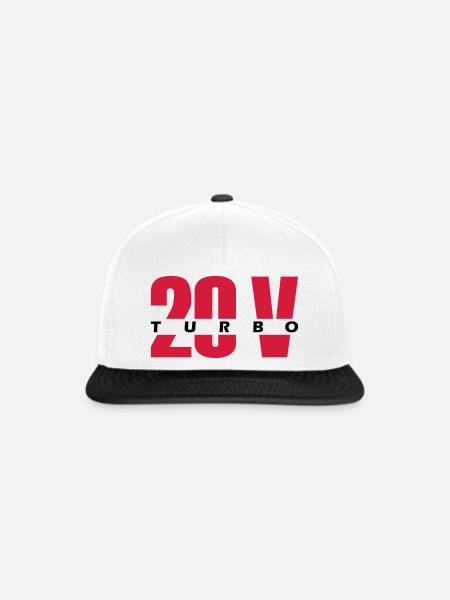 20V Turbo - Snapback Cap - Weiß/Schwarz