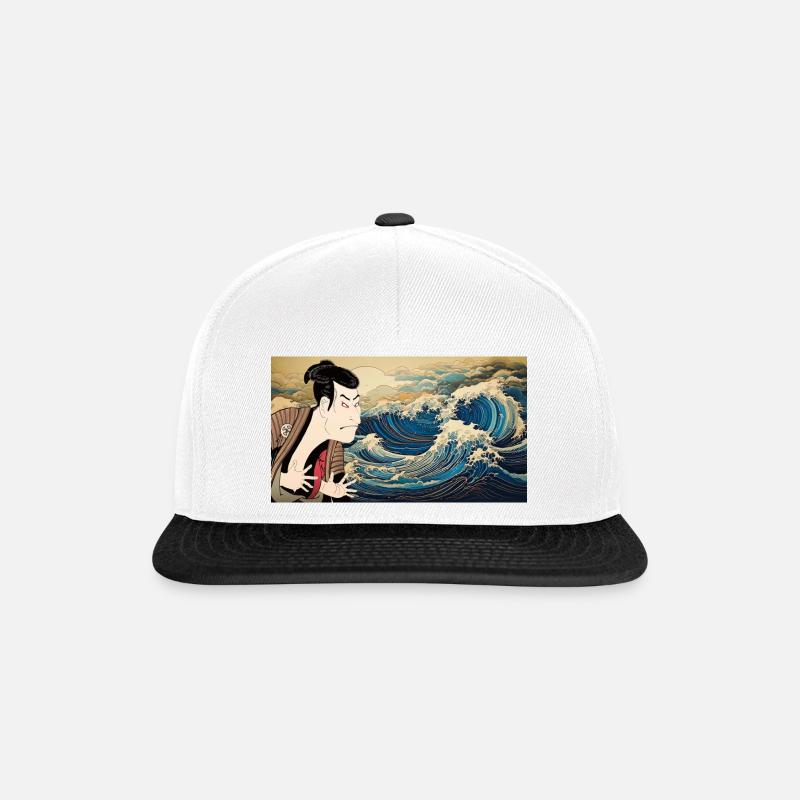 25910362 - Snapback Cap - Weiß/Schwarz