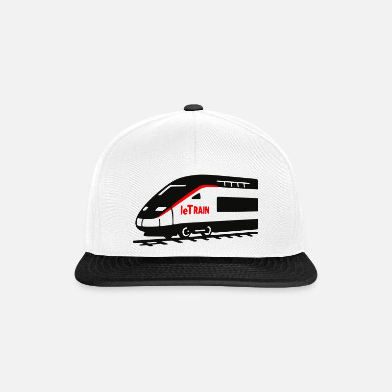 Le train - Snapback Cap - Weiß/Schwarz