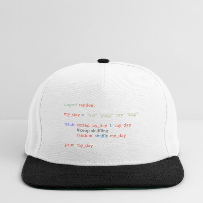 Lustiger Python-Code über den Alltag, Baby Snapback Cap