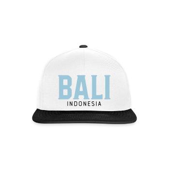 Bali - Snapback Cap - Weiß/Schwarz - Vorne